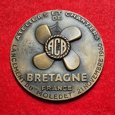 Médaille chantiers bretagne d'occasion  Nice-