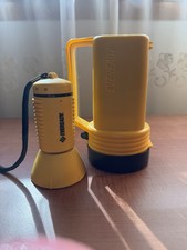 Lanterna robusta vintage Eveready resistente 6V + mini Eveready Sport comprar usado Lanterna robusta vintage Eveready resistente 6V + mini Eveready Sport comprar usado  Enviando para Brazil