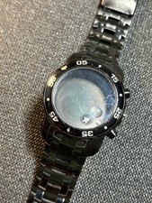 Invicta Pro Diver caixa de relógio masculino aço inoxidável 49mm, cristal, parte traseira, pulseira (reparo) comprar usado  Enviando para Brazil