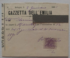 Bologna 1891 gazzetta usato  Rionero in Vulture