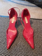 Dune red heels for sale  MANCHESTER