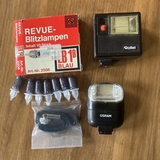 Konvolut zubehörteile blitzge gebraucht kaufen  Steingaden
