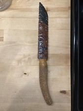 Primitive obsidian antler for sale  Green Lane