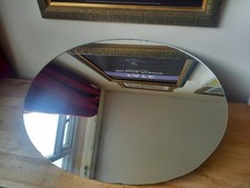 Oval mirror bathroom for sale  BARNSLEY