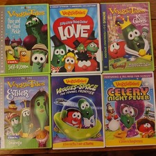 Lot veggietales dvds for sale  Crete