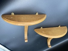 Pair vintage wooden for sale  SALTASH