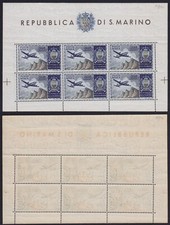San marino 1954 usato  Italia