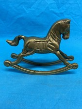 Brass rocking horse for sale  Bristol