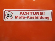 Magnetschild fahrschule mofa gebraucht kaufen  Dülmen
