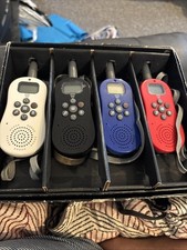 Pack walkie talkies for sale  BEDFORD