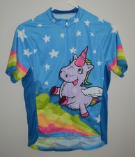 Camisa de ciclismo Primal Wear juvenil unicórnio arco-íris bicicleta GG com zíper comprar usado  Enviando para Brazil