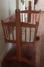 Babys wooden manual for sale  CROYDON