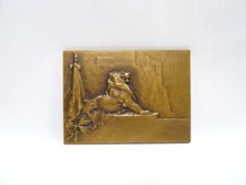 Medaille plaquette patrie d'occasion  Paray-le-Monial