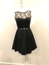 Vestido de festa de renda preto comprar usado  Enviando para Brazil