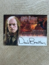 Harry Potter-David Bradley-Argus Filch Auto Harry Potter Caixa de Arte Cálice de Fogo comprar usado  Enviando para Brazil