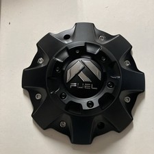 Tampa central de roda preta brilhante FUEL 1001-63B, usado comprar usado  Enviando para Brazil