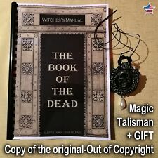 Antique Book Occult Black Magic Esoteric Witch Witchcraft Manual Dead Manuscript comprar usado  Enviando para Brazil