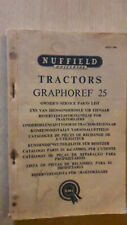 Nuffield tracteur graphoref d'occasion  Bonneval