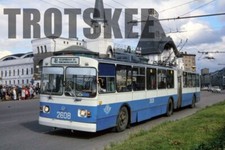 35mm Slide URSS RÚSSIA Moscou Trolleybus 2608 1989 Original  comprar usado  Enviando para Brazil