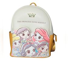 Mochila Disney LoungeFly Chibi The Princess Saves Herself, usado comprar usado  Enviando para Brazil