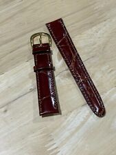 Seiko 18mm burgundy for sale  Palm Harbor