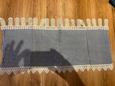 Scheibengardine vorhang karier gebraucht kaufen  Coswig (Anhalt)