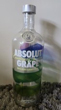 Absolut vodka grape for sale  STOKE-ON-TRENT