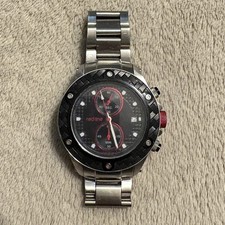 Relógio masculino Red Line preto vermelho aço inoxidável *LEIA*, usado comprar usado  Enviando para Brazil
