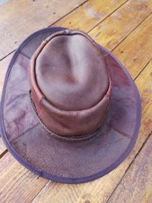 Leather aussie outback for sale  FALMOUTH