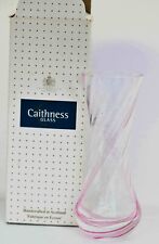Boxed caithness pink for sale  ASHFORD