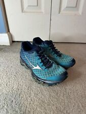 Tênis de corrida feminino Mizuno Wave Prophecy 4 'Blue Atoll Silver' tamanho 7.5 comprar usado  Enviando para Brazil
