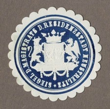Siegelmarke mecklenburg siegel gebraucht kaufen  Berlin