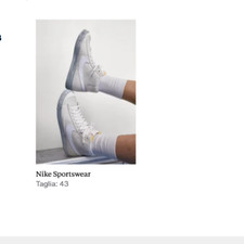 scarpe nike alte usato  Brandizzo