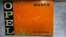 Manuale uso manutenzione usato  Erba