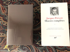 Pléiade jacques prévert d'occasion  La Rochelle