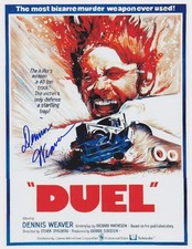 MINIPOSTER FILME DENNIS WEAVER assinado DUELO cor 8x10 com certificado de autenticidade STEVEN Spielberg 1º comprar usado  Enviando para Brazil