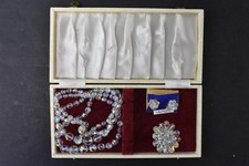 Vintage crystal jewellery for sale  NORTHAMPTON