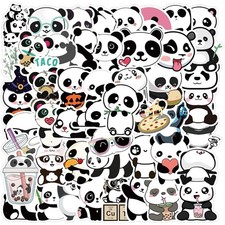 Autocollants panda mignons d'occasion  Expédié en France