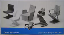 Gerrit rietveld carton d'occasion  Boulogne-Billancourt