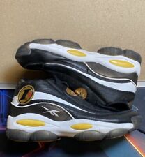 Tamanho 11 - Reebok Answer DMX Iverson pergunta preto branco ouro 2012, usado comprar usado  Enviando para Brazil