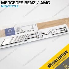 Emblema insignia logo Amg para portón trasero Mercedes Benz plata cromado comprar usado  Enviando para Brazil
