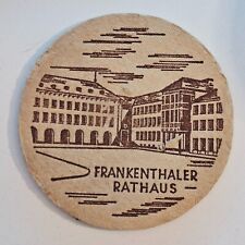 Bierdeckel frankenthaler brauh gebraucht kaufen  St Ingbert
