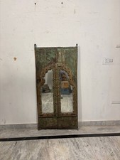 Espelho de parede de madeira rústico – Moldura de madeira maciça artesanal, estilo elegante comprar usado  Enviando para Brazil