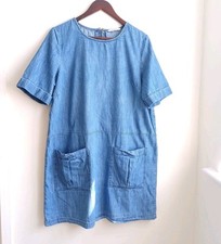 Ladies denim shift for sale  BOGNOR REGIS