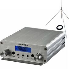 Kit de antena de alumínio CZE-15A 15w/3w transmissor FM transmissão rádio 1/4 onda GP comprar usado  Enviando para Brazil