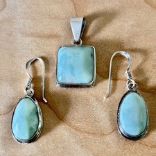 Vintage larimar 925 for sale  Boulder