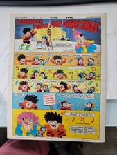 Beano comic christmas for sale  TEIGNMOUTH