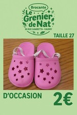 Crocs languette pied. d'occasion  Caudry