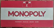 Monopoly vintage 1960s for sale  GILLINGHAM