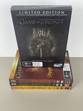 DVD Game Of Thrones temporadas 1-4 edições limitadas região 4 como novo comprar usado  Enviando para Brazil